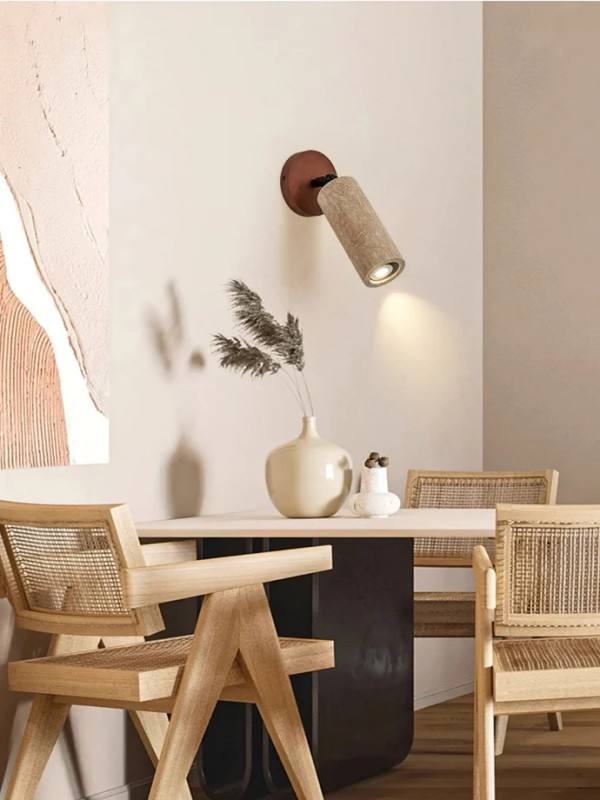 Kiso - Applique murale travertin