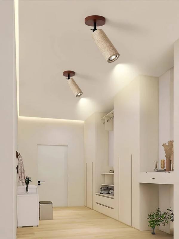 Kiso - Applique murale travertin