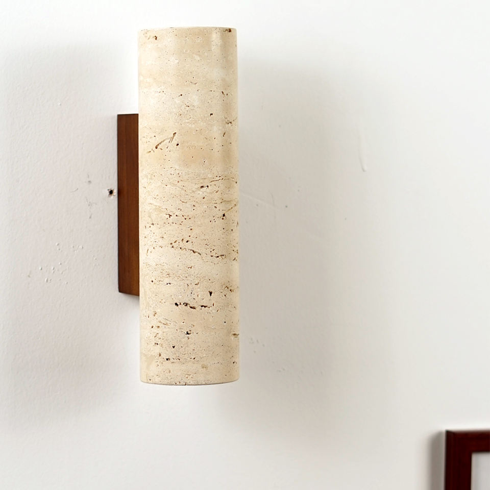 Cilaos - Applique murale travertin