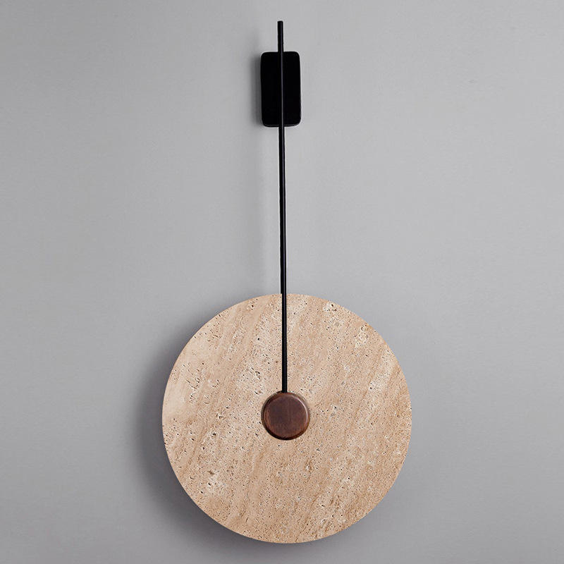 Linéa - Applique murale travertin